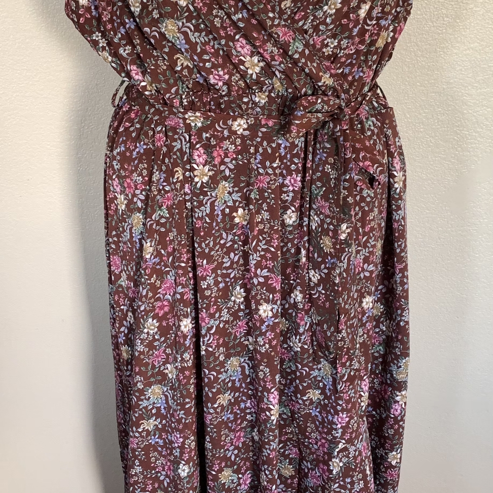 SHEIN Curve Floral Print Dress